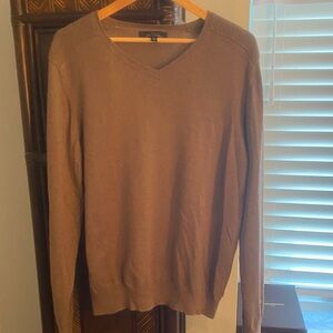 Marc Anthony Tan V-Neck Sweater